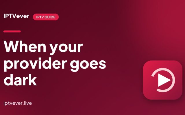 When an IPTV Provider Shuts Down: The Warning Signs and the Morning After